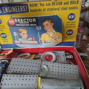 1959 Gilbert rocket launcher erector set